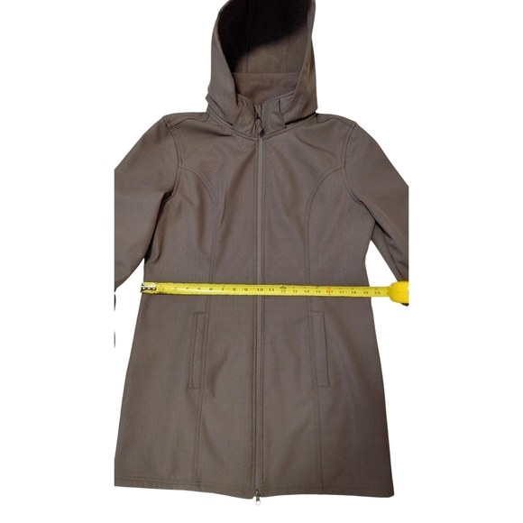 Athletic Works Brown Pea Coat - Picture 2 of 9